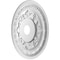 Ekena Millwork Baltimore PVC Medallion (Canopies up to 7 3/4"), 22"OD x 3 1/2"ID x 1"P, Metallic Antique Brass CMP22BACAB - alternate 3